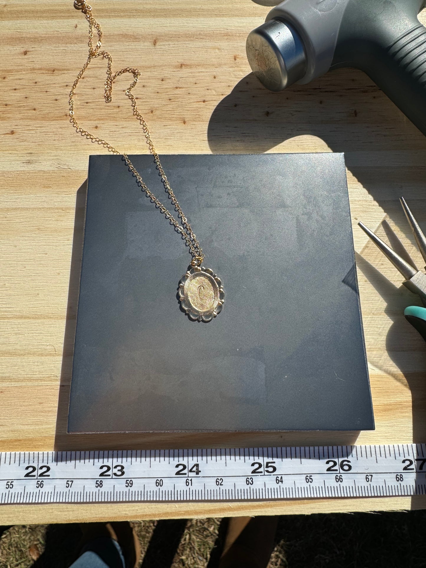 Necklace - Scallop Pendant